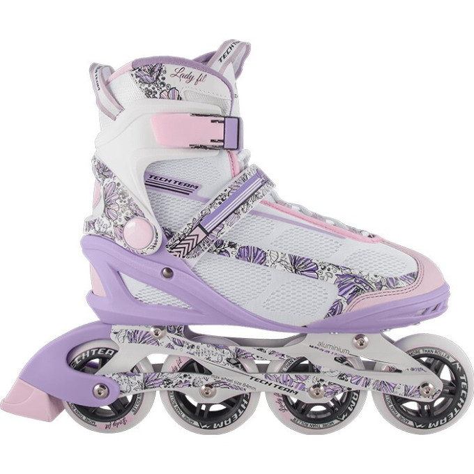Ролики TECH TEAM LADY FIT р.39 фиолетовые NP000921