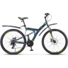 Велосипед STELS FOCUS MD 27.5" 21-sp V010 19" Серый/жёлтый NN005067